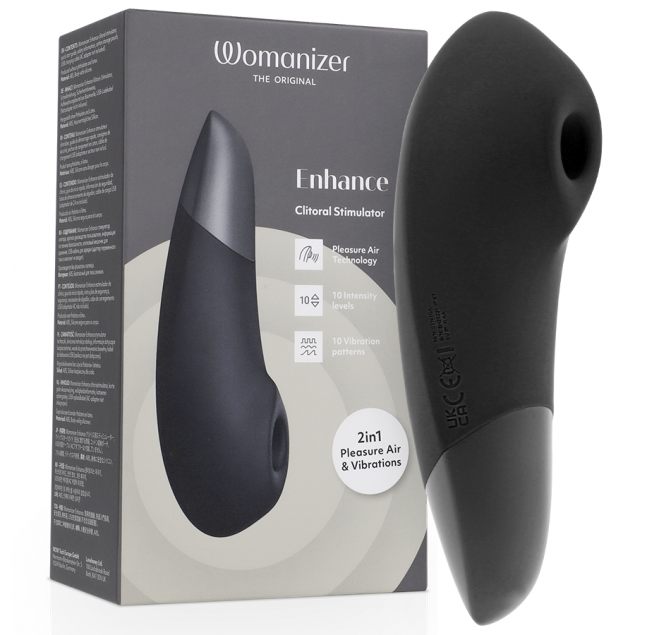 WOMANIZER - STIMOLATORE CLITORIDEO ENHANCE NERO