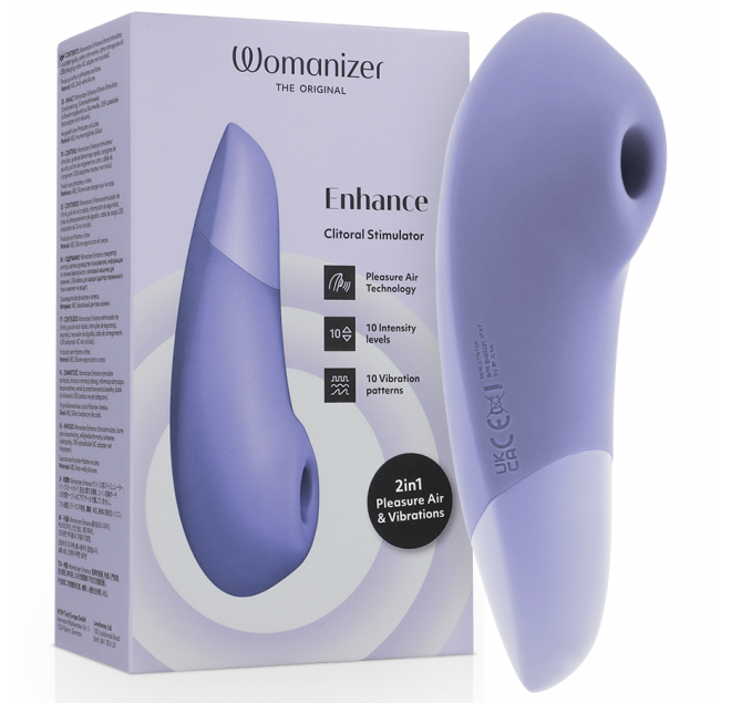 WOMANIZER - STIMOLATORE CLITORIDEO POTENZIATO LILLA