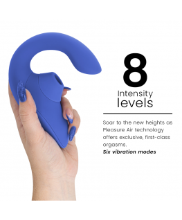 WOMANIZER - BLEND RABBIT VIBRATOR STIMOLATORE BLU VIBRANTE