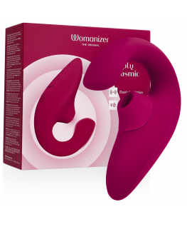 WOMANIZER - VIBRATORE STIMOLATORE CONIGLIO BLEND ROSA VIBRANTE