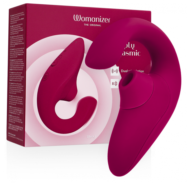 WOMANIZER - VIBRATORE STIMOLATORE CONIGLIO BLEND ROSA VIBRANTE