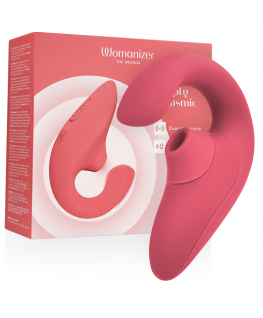 WOMANIZER - VIBRATORE STIMOLATORE CONIGLIO BLEND VIBRANT ROSE