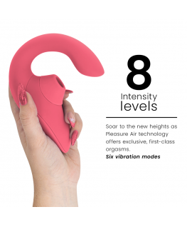 WOMANIZER - VIBRATORE STIMOLATORE CONIGLIO BLEND VIBRANT ROSE