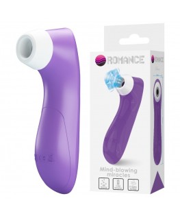 ROMANCE - STRUMENTO DI ASPIRAZIONE CLITORIDEA CON TECNOLOGIA A PULSAZIONE VIOLA