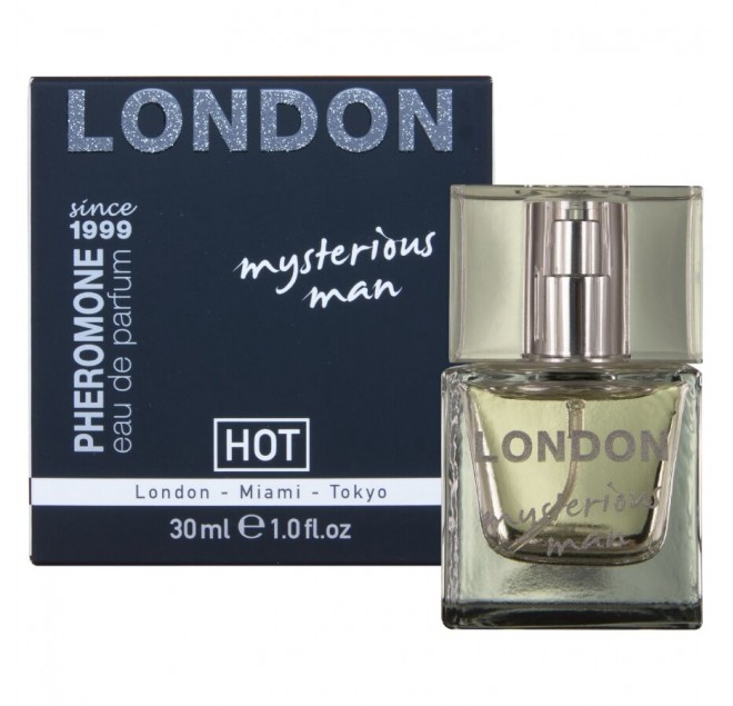 HOT - PROFUMO AI FEROMONI LONDRA UOMO MISTERIOSO 30 ML