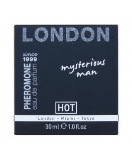 HOT - PROFUMO AI FEROMONI LONDRA UOMO MISTERIOSO 30 ML