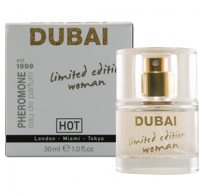 HOT - PROFUMO AI FEROMONI DUBAI EDIZIONE LIMITATA DONNA 30 ML