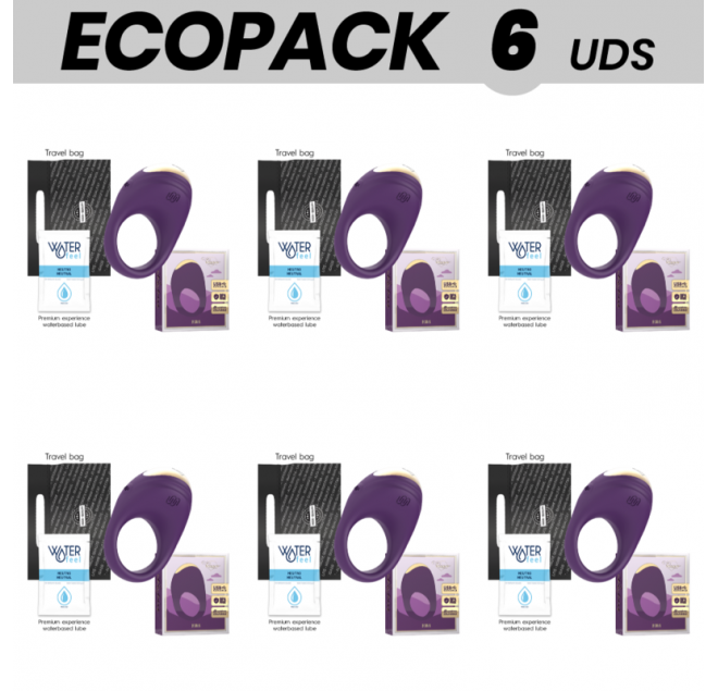 ECOPACK 6 UNIT - TREASURE ROBIN VIBRATING RING COMPATIBLE CON WATCHME WIRELESS TECHNOLOGY