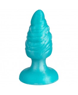 SILEXD - MELTY ANAL PLUG FANTASY SILICONE LIQUIDO TERMOREATTIVO BLU CELESTE 9,2 CM