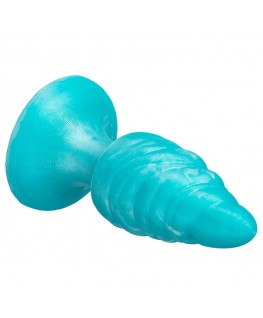 SILEXD - MELTY ANAL PLUG FANTASY SILICONE LIQUIDO TERMOREATTIVO BLU CELESTE 9,2 CM
