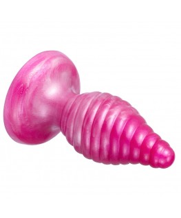SILEXD - CHERRY ANAL PLUG FANTASY SILICONE LIQUIDO TERMOREATTIVO ROSA 9,2 CM