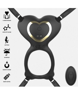 IBIZA - VIBRATORE DI COPPIA CON TELECOMANDO A CUORE