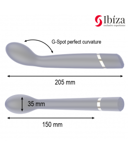 IBIZA - VIBRATORE PUNTO G 10 VIBRAZIONI RICARICABILE