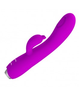 PRETTY LOVE - REGINA VIBRATORE-GEL ASPIRANTE RICARICABILE VIOLA