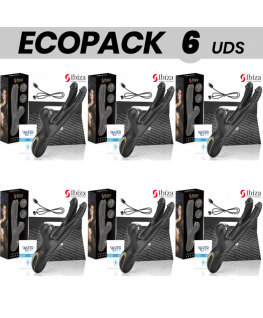 ECOPACK 6 UNITÀ - IBIZA TWO DRAGONS DOPPIO VIBRATORE NERO ECOPACK 6 UNITÀ - IBIZA TWO DRAGONS DOPPIO VIBRATORE NERO che trovi in offerta solo su SexyShopOnline a -35% di sconto