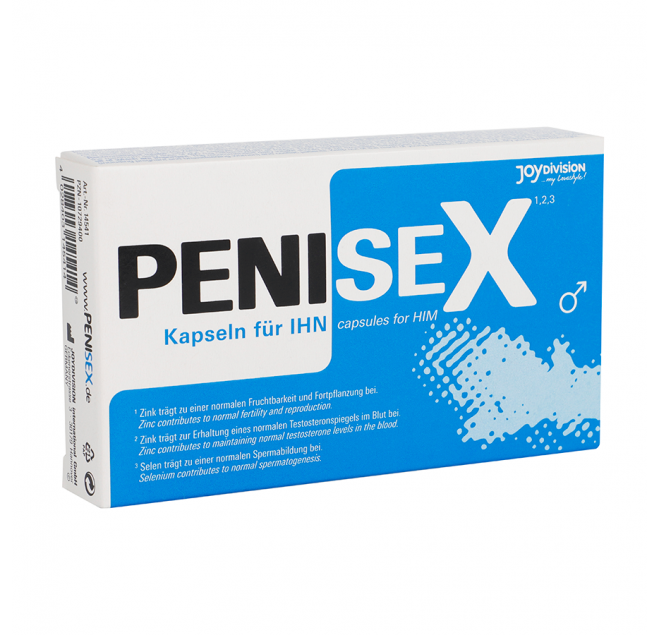 JOYDIVION EROPHARM - CAPSULE STIMOLANTI PENISEX PER UOMINI 40 UNITÀ