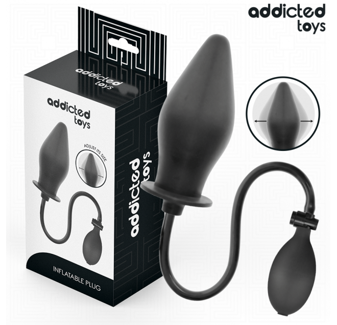 ADDICTED TOYS - PLUG ANAL INFLABLE MODELO 1