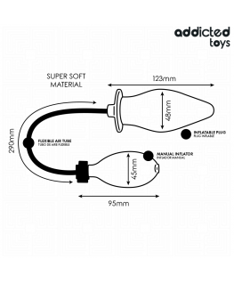 ADDICTED TOYS - PLUG ANAL INFLABLE MODELO 1
