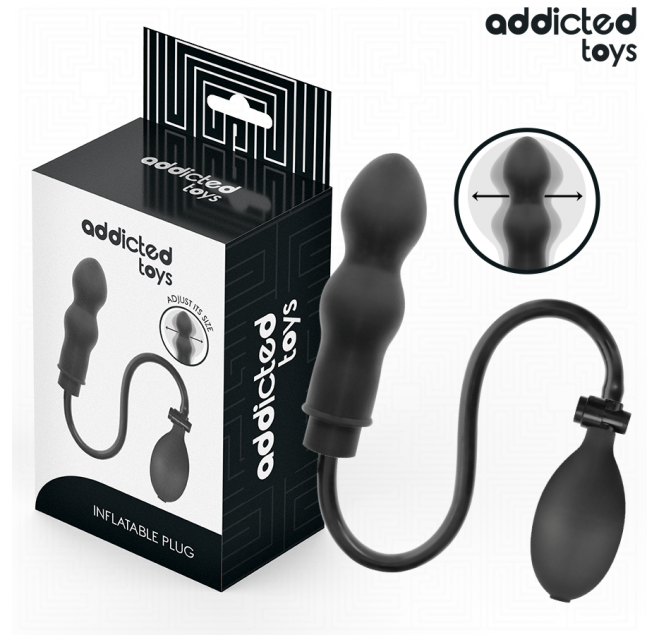 ADDICTED TOYS - PLUG ANAL INFLABLE MODELO 2