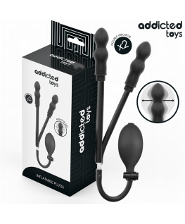 ADDICTED TOYS - PLUG ANAL DOBLE INFLABLE MODELO 3