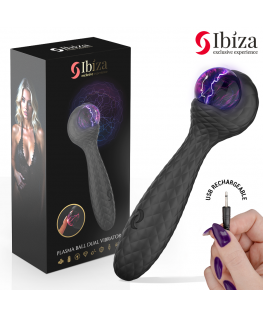 IBIZA - VIBRATORE E STIMOLATORE A SFERA DI PLASMA