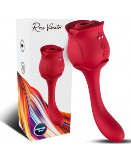ARMONY - ROSELOVER CLITORIDE ASPIRATORE E STIMOLATORE ROSSO