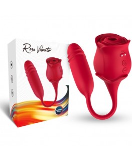 ARMONY - ROSEKNIGTH CLITORIDE SUCKER & VIBRATOR ROSSO