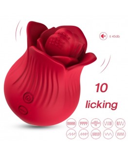 ARMONY - VIBRATORE E STIMOLATORE ROSA ROSSO