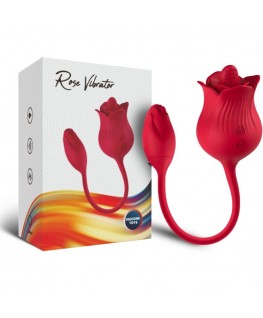 ARMONY - VIBRATORE ROSA CON COLA ROSSO