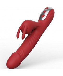 ARMONY - VIBRATORE A SUCCHIO E ASPIRAZIONE CONIGLIO BORDEAUX