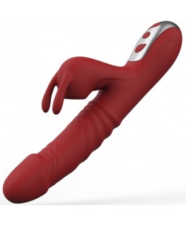 ARMONY - VIBRATORE A SUCCHIO E ASPIRAZIONE CONIGLIO BORDEAUX