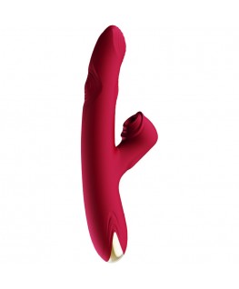 ARMONY - VIBRATORE BUMP E VENTOSA MODELLO 1 BORDEAUX