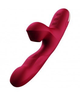 ARMONY - VIBRATORE BUMP E VENTOSA MODELLO 2 BORDEAUX