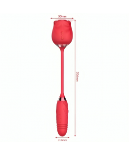 ARMONIA - DELIZIA FIORE ROSSO CHE SUCCHIA E SPINGE